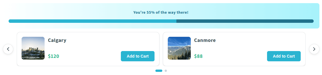 Cart Page - Arctic Ice theme