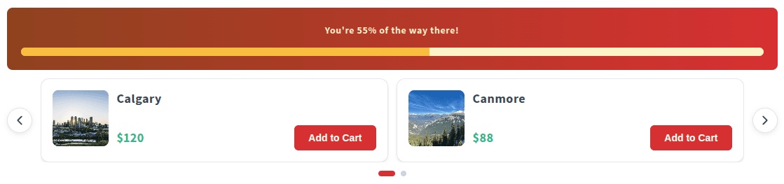Cart Page - Autumn Harvest theme