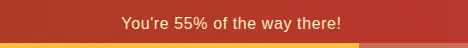 Progress Bar - Autumn Harvest theme