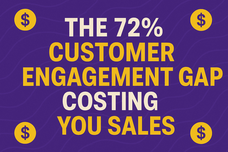 Data showing 72% customer engagement gap between active and passive Shopify stores